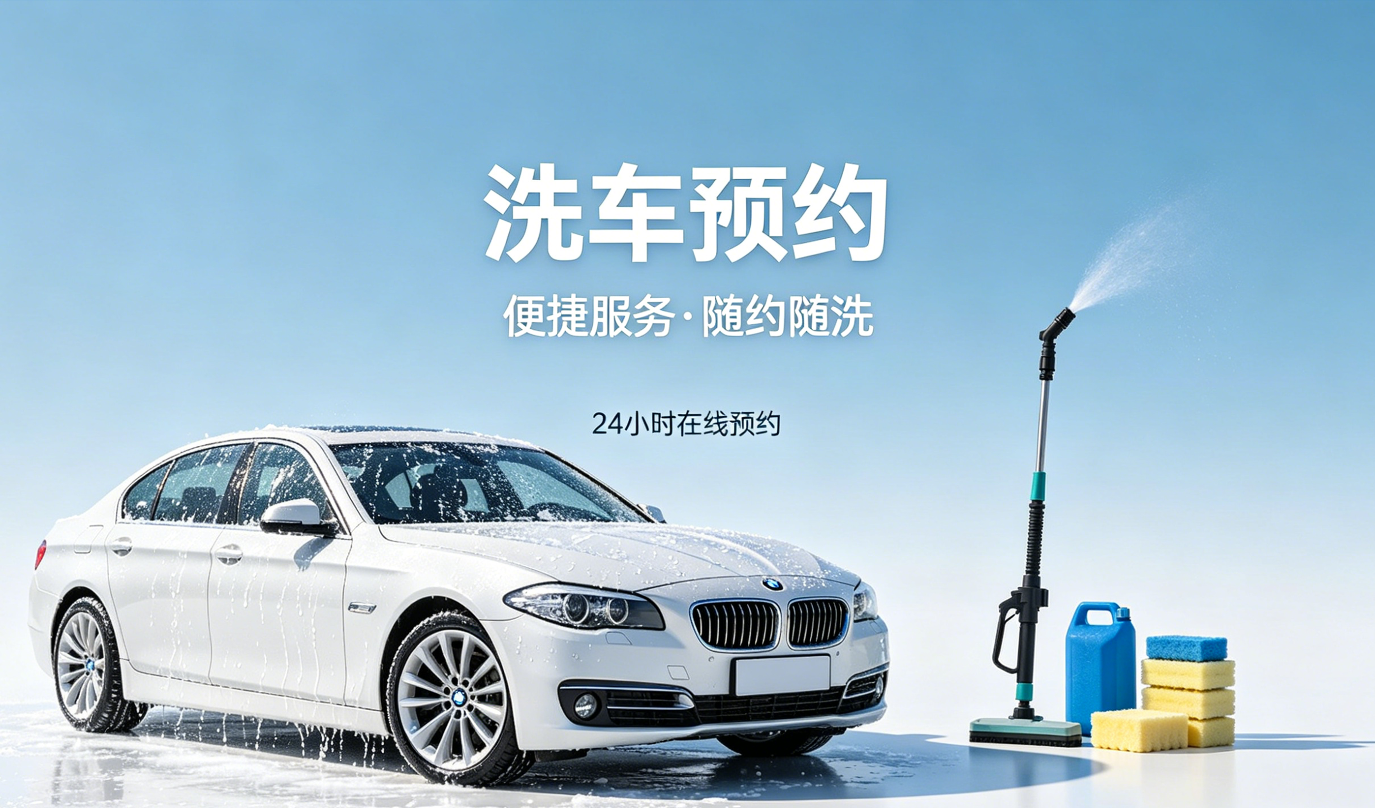 洗车预约小程序案例｜ABpay钱包打造汽车洗护私域平台