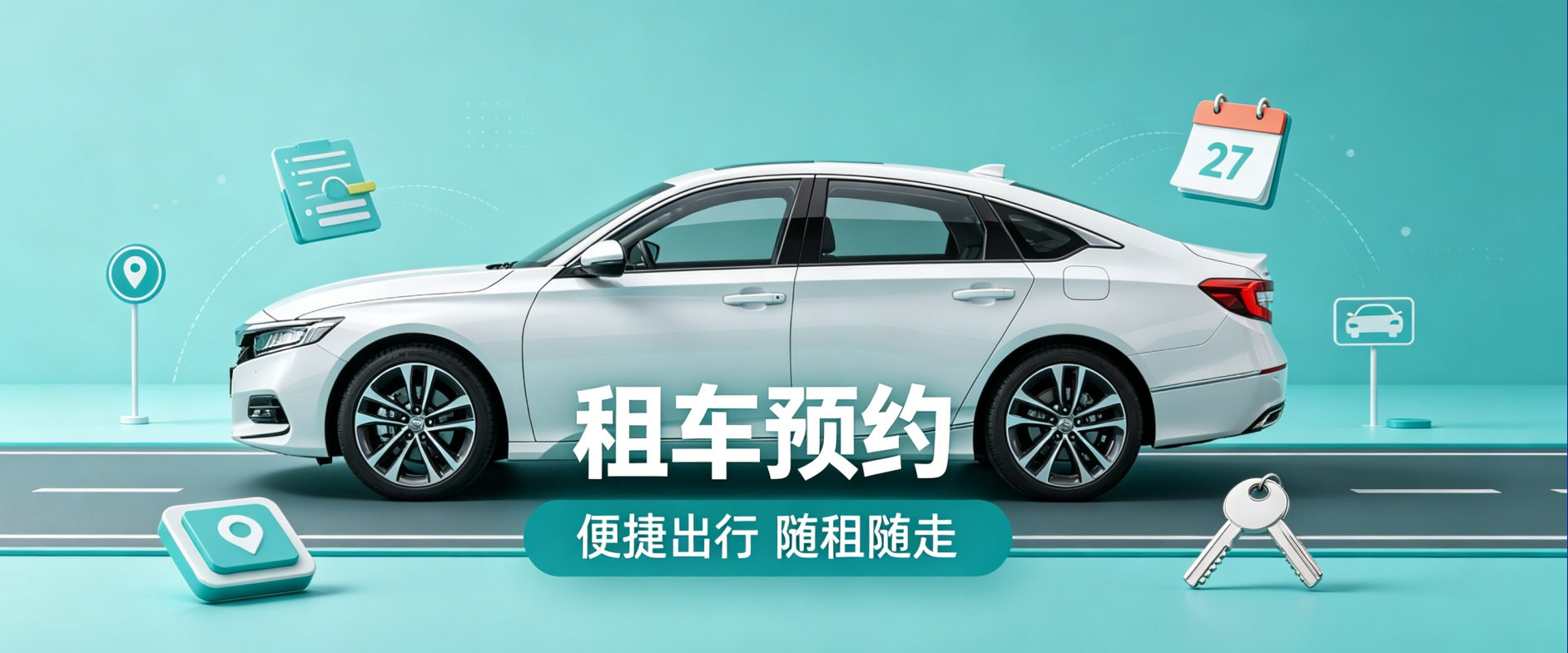 租车预约小程序案例｜ABpay钱包高端UI设计赋能出行服务