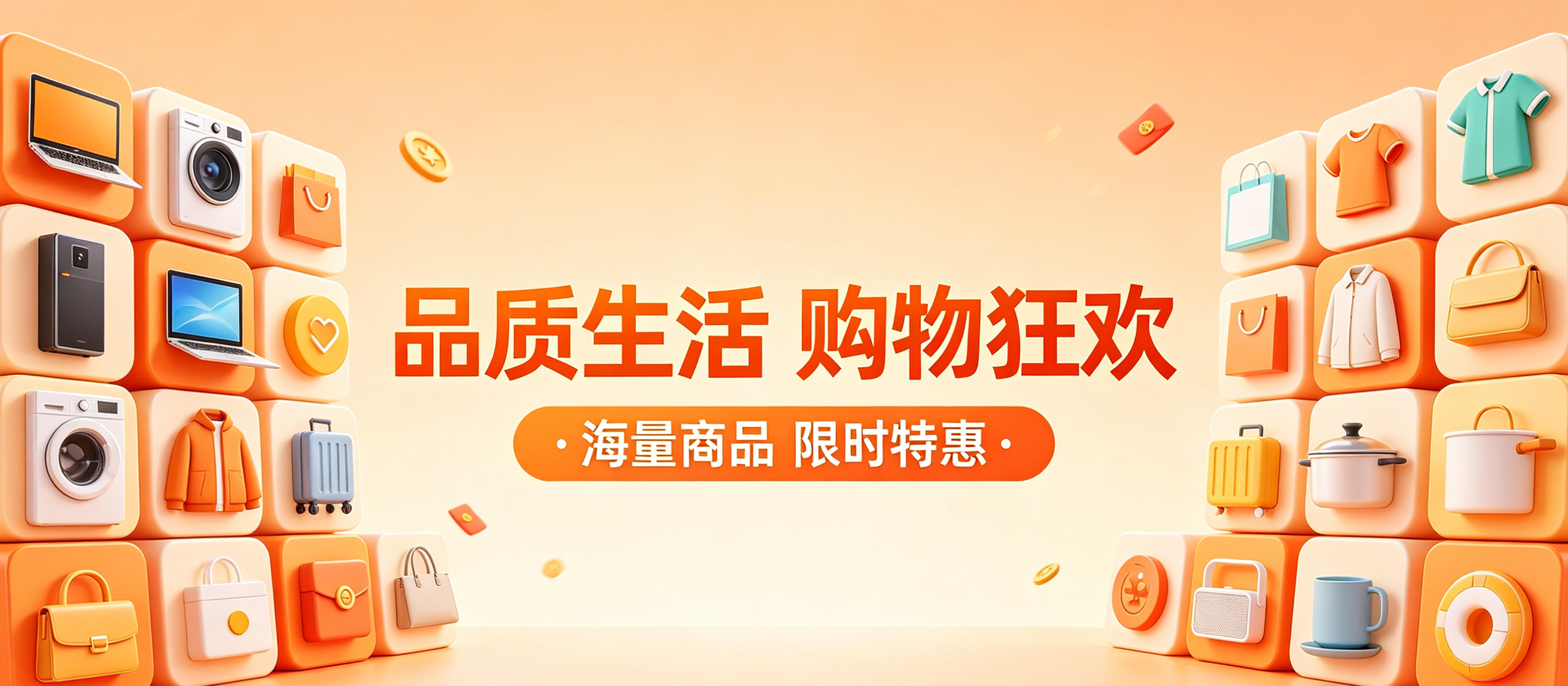 电商商城网站案例｜ABpay钱包高颜值UI打造沉浸式购物体验