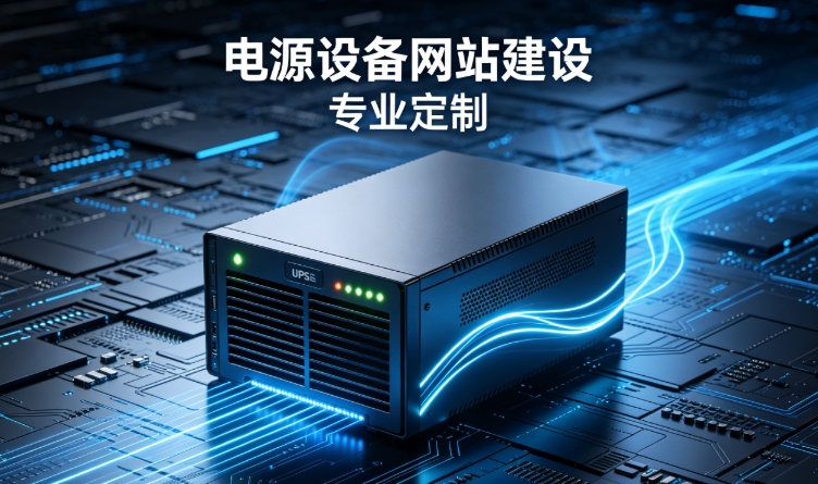 ABpay钱包电源设备企业网站建设案例｜工业电气设备官网定制与获客优化方案