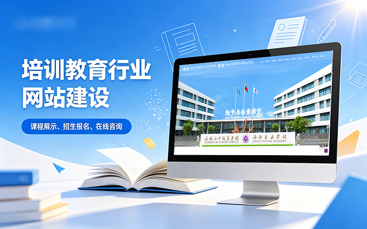 ABpay钱包教育培训行业官网建设_学校培训机构网站设计制作