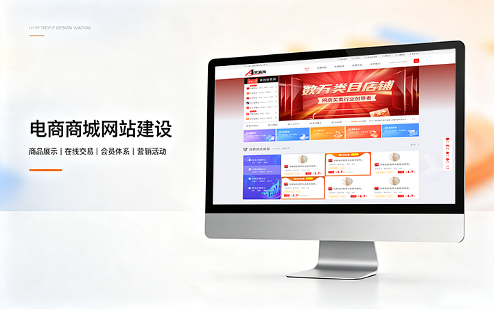 ABpay钱包电商商城网站建设_B2C网上购物商城系统开发定制